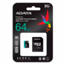 MEMORIA MICRO-SD 64 GB. ADATA CLASS 10 U3 V30S