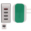 CARGADOR 220V USB 4 PUERTOS KOLKE 4USB5V3A