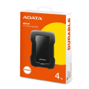 HDD PORTABLE USB 3.0 4 TB. ADATA HD330 BLACK