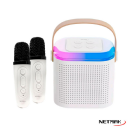 PARLANTE KARAOKE NETMAK NM-MOLLY C/2 MIC