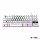 TECLADO MECANICO NETMAK NM-SKILL-W WHITE