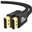 CABLE DISPLAYPORT DISPLAYPORT 8K 1M