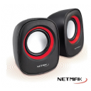 PARLANTES MINI NETMAK NM-9025R