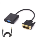 ADAPTADOR DVI-D (M) A VGA (H) C/AUDIO