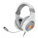 AURICULAR REDRAGON H260 HYLAS WHITE RGB