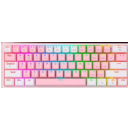 TECLADO REDRAGON K616-RGB FIZZ PRO PINK/WHITE