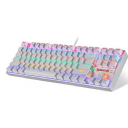 TECLADO REDRAGON K552 KUMARA 2 ES WHITE RAINBOW