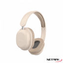 AURICULARES BLUETOOTH NETMK NM-LIVE BEIGE