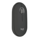 MOUSE WIRELESS LOGITECH M350S PEBBLE2 GRAPHITE