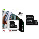 MEMORIA MICRO-SD 64 GB. CLASS 10 KINGSTON