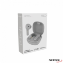 AURICULARES BLUETOOTH NETMAK NM-MIKO-W WHITE
