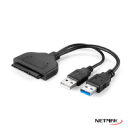 ADAPTADOR USB A SATA NETMAK NM-SATA3