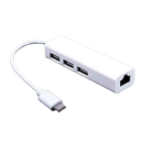 ADAPTADOR USB TYPE C A RED Y 3xUSB 2.0 NETMAK NM-TC40