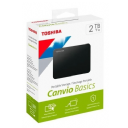 HDD PORTABLE USB 3.0 2 TB. TOSHIBA CANVIO BLACK