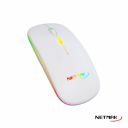 MOUSE WIRELESS NETMAK NM-W90-W BLANCO RECARGABLE