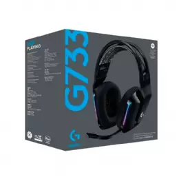 AURICULAR WIRELESS LOGITECH G733 BLACK RGB