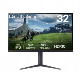 MONITOR 32 LG 32GS85Q-B QHD 180 HZ