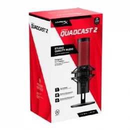 MICROFONO HYPERX QUADCAST 2 BLACK