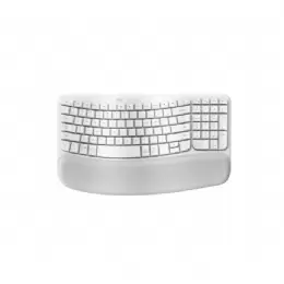 TECLADO WIRELESS LOGITECH WAVE KEYS ERGO WHITE