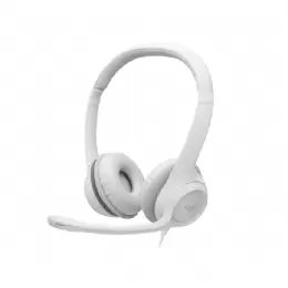 AURICULAR C/MIC LOGITECH COMFORT H390 WHITE