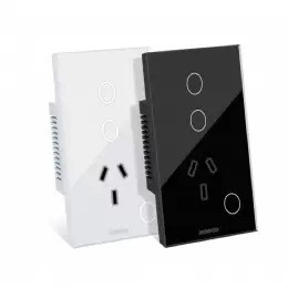 TOMA Y PUNTO WIFI HUNNOX 2 CANALES BLANCO DM-TCL2WF-BLA