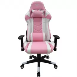 SILLA GAMER SYX GC-S02 PK WH ROSA/BLANCO RGB