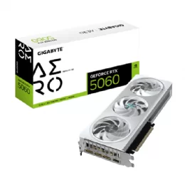VIDEO GEFORCE RTX 5060 8 GB. GIGABYTE AERO WHITE