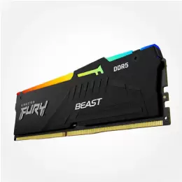 DDR5 32 GB. 6000 MHZ KINGSTON FURY BEAST BLACK RGB