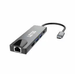 DOCKING LETOS LE-HB005 USB-C HDMI-LAN-USB3-PD