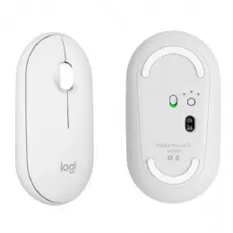 MOUSE WIRELESS LOGITECH M350S PEBBLE2 WHITE