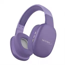 AURICULARES BLUETOOTH NETMAK NM-VOLT-P VIOLETA