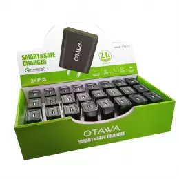 CARGADOR 220V USB 2.4W OTAWA RT021C