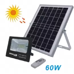 REFLECTOR SOLAR 60W C/BATERIA 10A