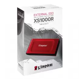 SSD EXTERNO 2 TB. KINGSTON XS1000 RED