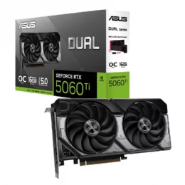 VIDEO GEFORCE RTX 5060TI 16 GB. GDDR7 ASUS DUAL