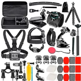 KIT DE ACCESORIOS P/GOPRO 50-EN-1