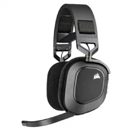 AURICULARES WIRELESS CORSAIR HS80 RGB CARBON