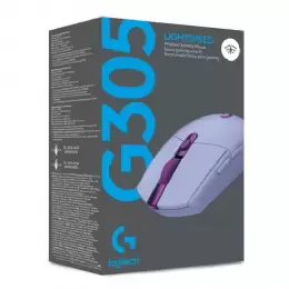 MOUSE WIRELESS LOGITECH G305 LIGHTSPEED WIRELESS LILA