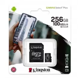 MEMORIA MICRO-SD 256 GB. KINGSTON CLASS10