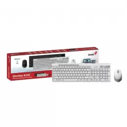 TECLADO Y MOUSE BLUETOOTH GENIUS SLIMSTAR 8230