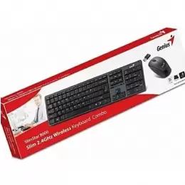 TECLADO Y MOUSE BLUETOOTH GENUS SLIMSTAR 8230