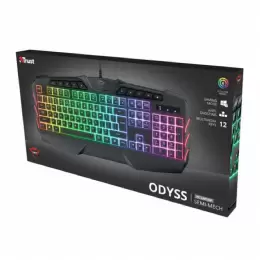 TECLADO TRUST ODYSS SEMI MECH ES GXT881