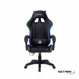 SILLA GAMER NETMAK NM-BEAST RGB
