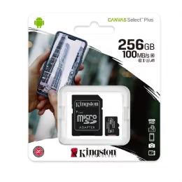 MEMORIA MICRO-SD 256 GB. KINGSTON U3