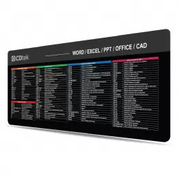 PAD MOUSE DESKPAD 84x38 ATAJOS