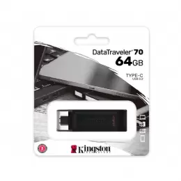 PEN DRIVE 64 GB. KINGSTON DT70 TYPE C