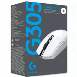 MOUSE WIRELESS LOGITECH G305 LIGHTSPEED WIRELESS WHITE