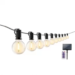 GUIRNALDA SOLAR 10 METROS LUZ CALIDA NETMAK NM-GS01
