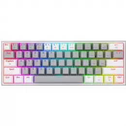 TECLADO REDRAGON K616-RGB FIZZ PRO GREY/WHITE