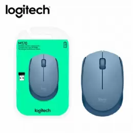 MOUSE INALAMBRICO LOGITECH M170 BLUE-GREY